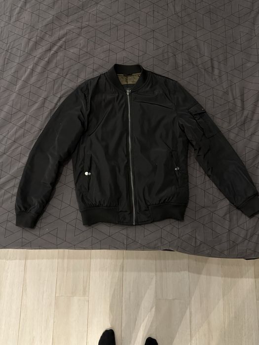 Black/Gray Bomber Jacket - LCWaikiki