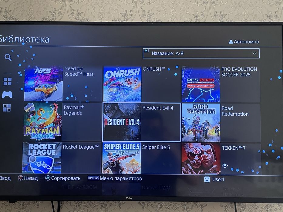 Ps4 Pro 1TB с 27 топ играми + 4 джойстика