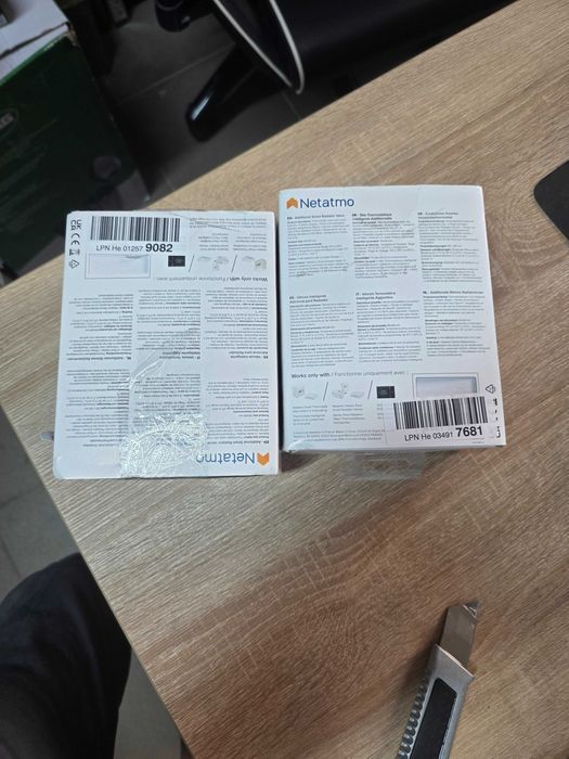 Cap Termostat Smart NETATMO NAV-EN, Wi-Fi, alb