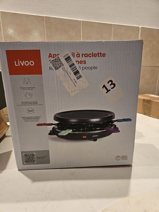 Aparat raclette 6 pers