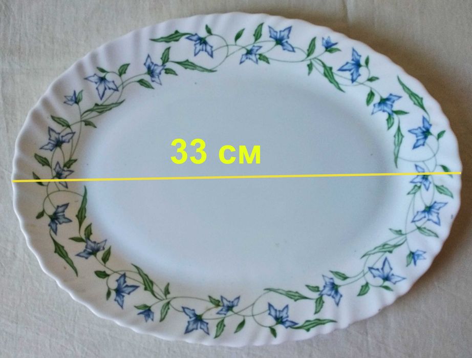 Новое овальное блюдо из закаленного стекла (ОАЭ)