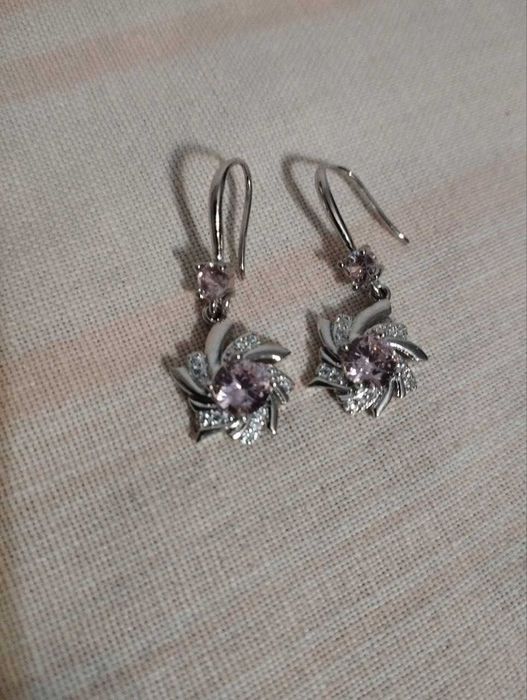 Серьги 925 проба серебро