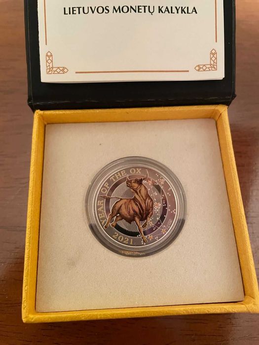 Серебряная коллекционная монета