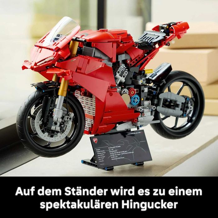 Конструктор LEGO Technic Ducati Panigale V4 S Motorcycle! Новый!