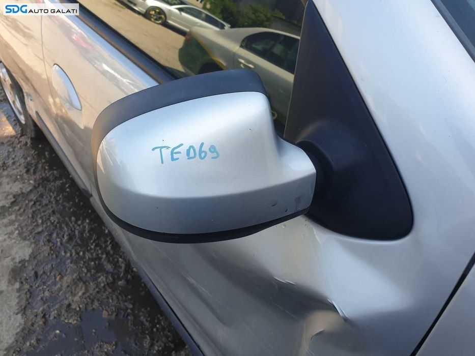 Oglinda Dreapta Electrica Fara Sticla Dacia Logan 2 2012 - 2016 Culoare TED69 [0486]