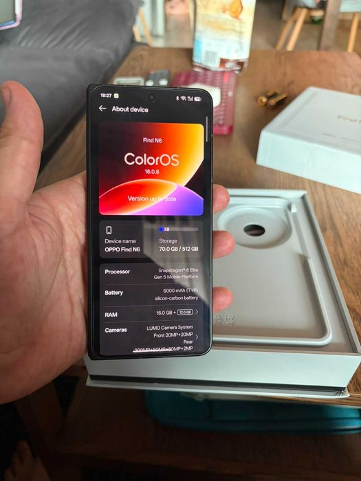 Oppo Find N6 16/512GB Нов! Без гънка