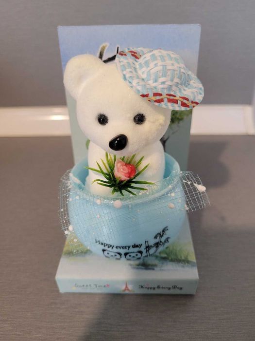 Мече играчка сувенир Happy every day