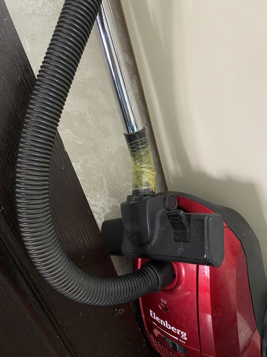 Пылесос в рабочем состоянии