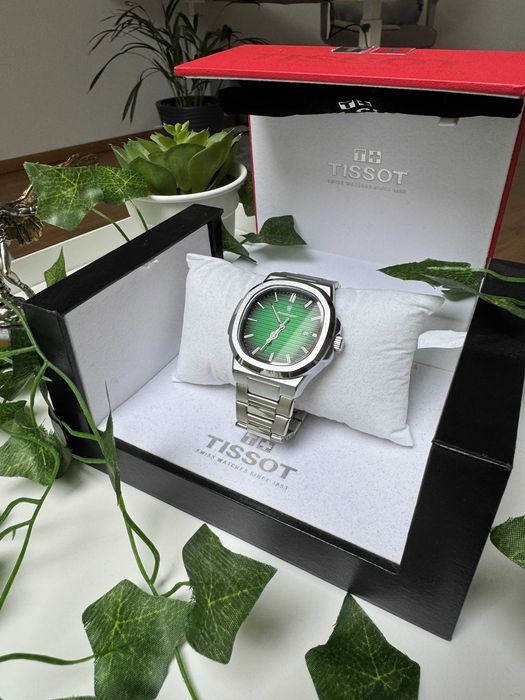 Ceas bărbătesc stil Poedagar, cadran verde smarald, brățară inox