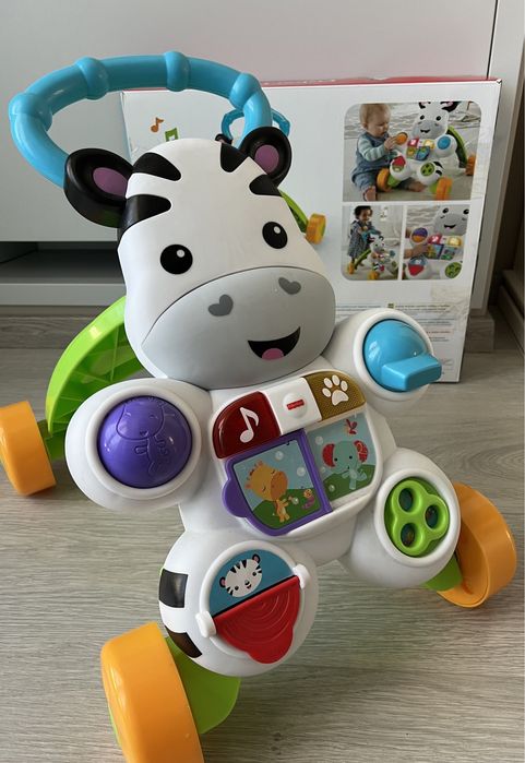 Музикална проходилка Зебра Fisher Price