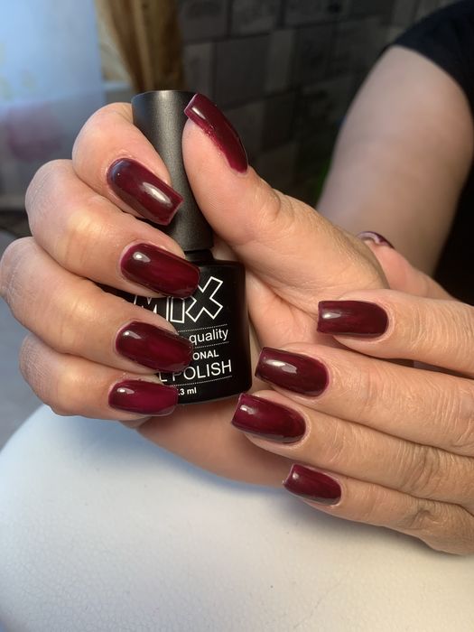 Маникюр-наращивание,гель лак