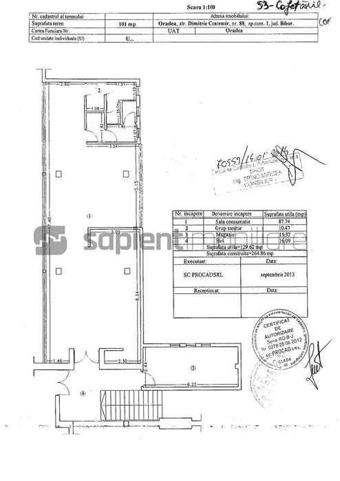 Spațiu comercial _ Cantemir / Nufărul