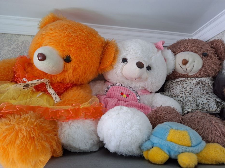 Продам  игрушки  мягкие. Недорого!