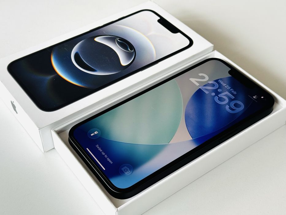 НОВ! Iphone 16e 128GB Black Гаранция 1 година