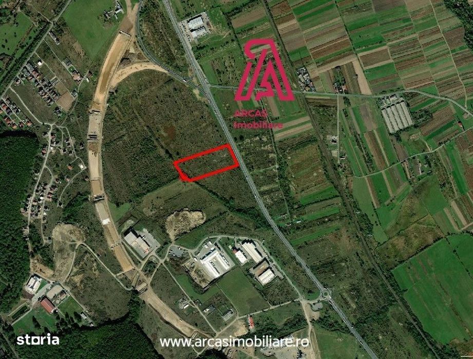 Teren Industrial & Logistic 28.985 mp -Pret: 17 €/m-DN1 - Selimbar!