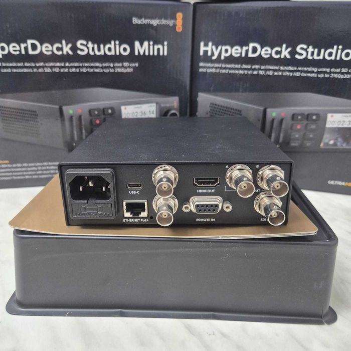 BalckMagic HyperDeck Studio Mini Ultra HD 6GSDI la cutie ca nou Zeus Amanet Rahova