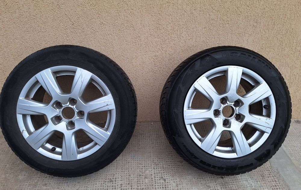 Doua jante r16 5×112 si doua proiectoare