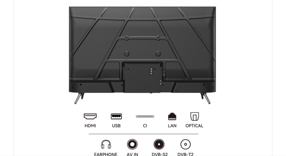 Оригинальный Android TV Yasin 43G11  109см