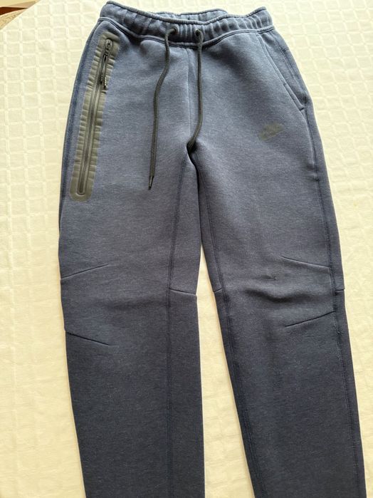 Pantaloni tech fleece, XS, băieți,bleumarin