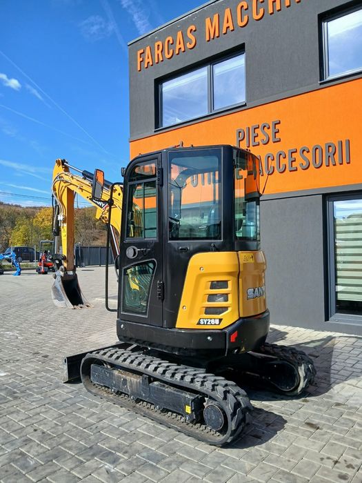 Miniexcavator SANY SY26U – 2022 – 144 ore