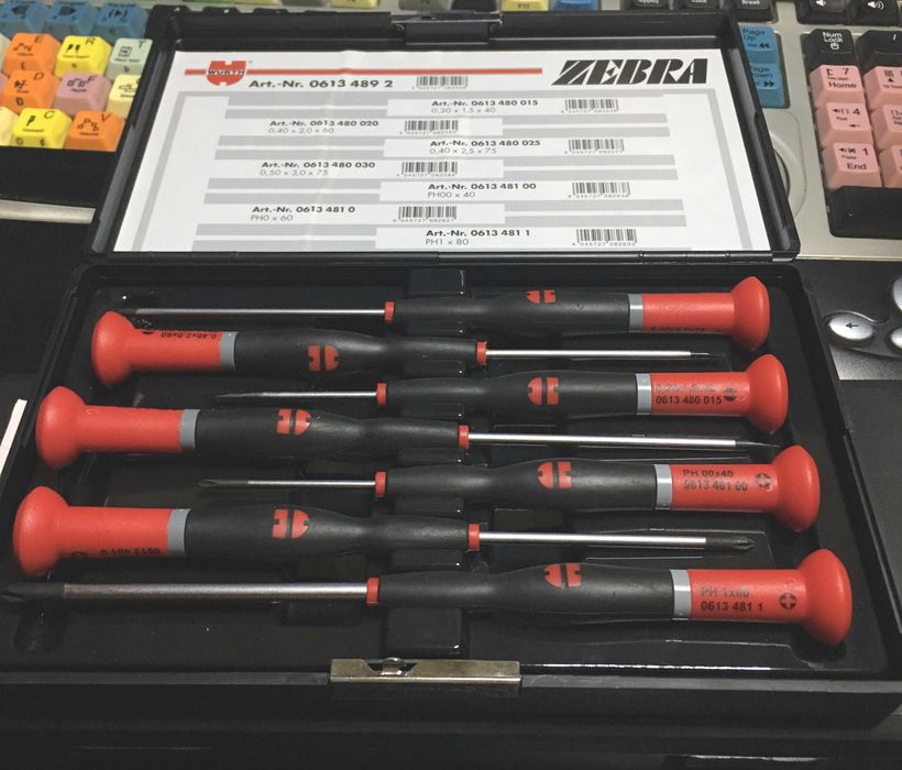 Trusă șurubelnițe de precizie WURTH Zebra - 450 RON