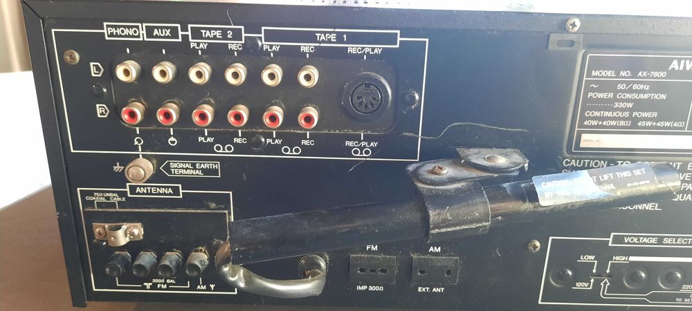 Aiwa AX-7600 stereo receiver