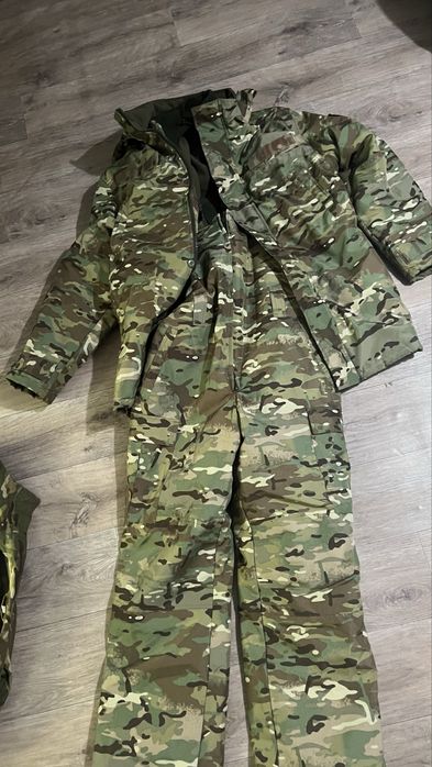 Военный бушлат с ватником