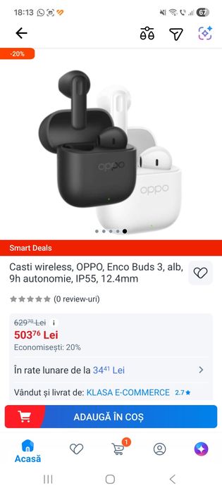 Casti wireless Oppo