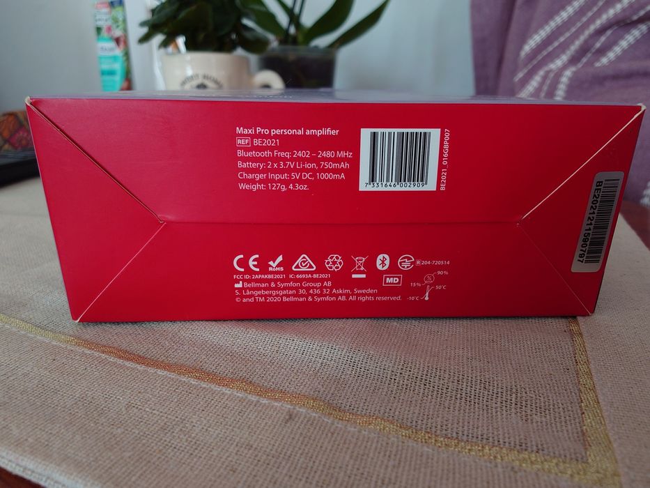 Bellman Maxi Pro Bluetooth Amplifier BE2021-G