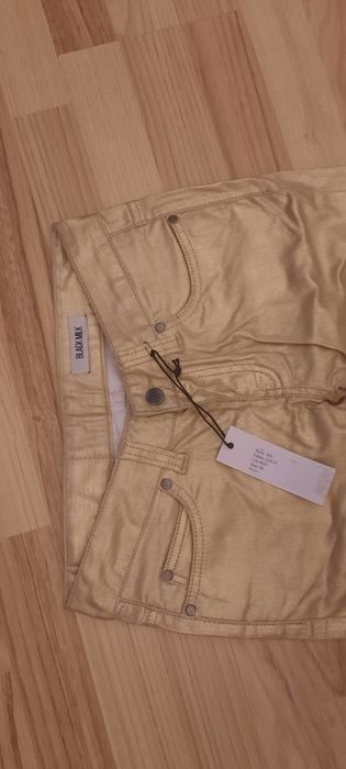 Blugi pantaloni aurii 26 - 36 noi