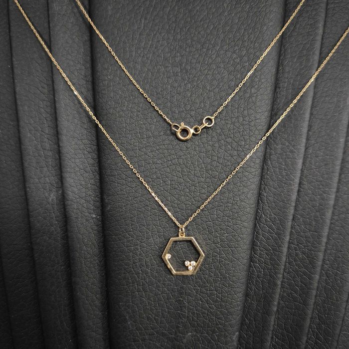 Lant Aur 14K - 1.83 grame / 915 lei ( B32909.1 / Ag28 Doi Baieti )