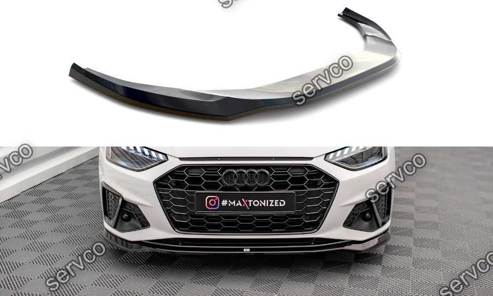 Prelungire bara fata Audi A4 S-Line S4 B9 2019- v13 - Maxton Design