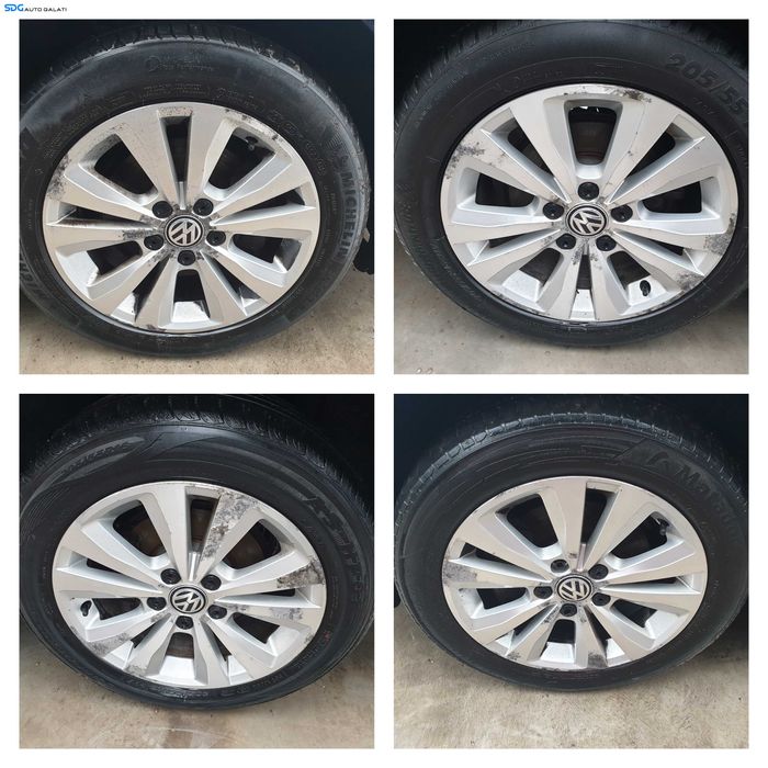 Set 4 Jante Janta Roata Roti Aliaj 205 55 16 R16 Audi TT 8J 2006 - 2014 [K9852]