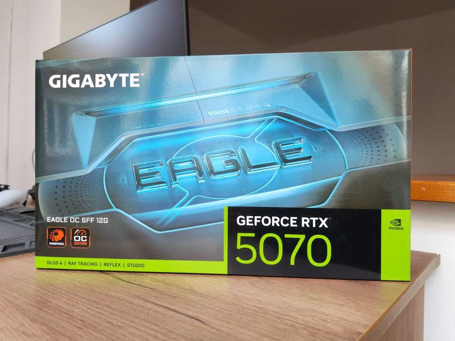 Placa video Nvidia GeForce RTX 5070 Gigabyte Eagle OC SFF 12 GB