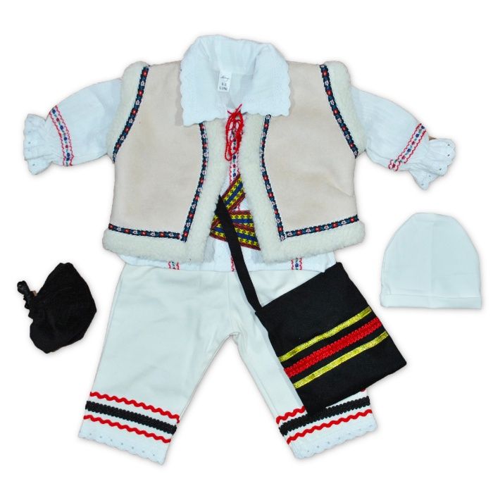 Year crack Hong Kong Costum popular bebe | costum traditional copii | cost national baieti  Cluj-Napoca • OLX.ro