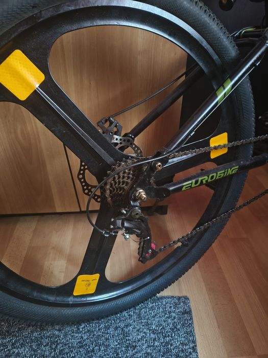 Vând bicicleta roti 27.5 din oțel pliabila full suspensie frâne mecanice disc