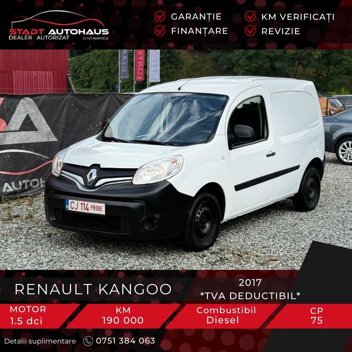 Renault Kangoo Tva inclus si deductibil