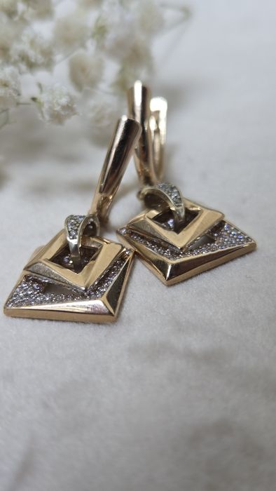 Серьги золотые ЗА ГРАММ 43000