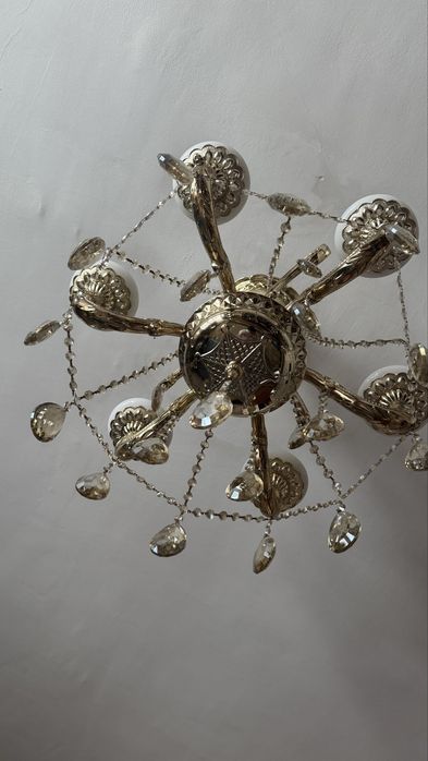 люстрая  хрустальная