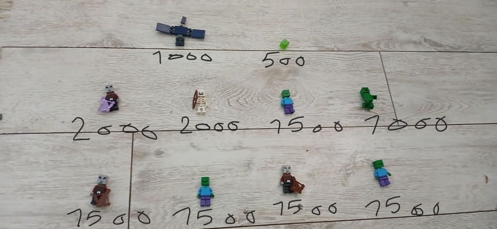 Lego мини фигурки