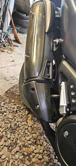 Yamaha T-max 2008-2011 капаци за аспух карбон