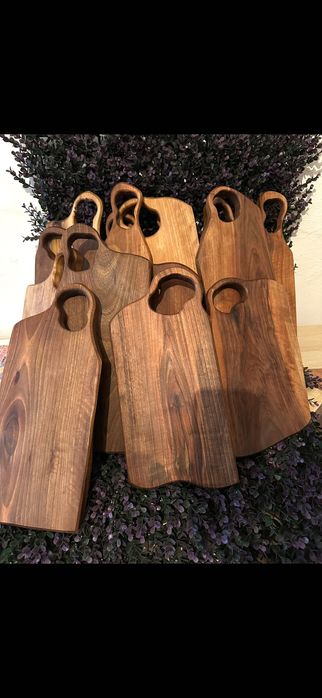 Дъски за рязане и мезета от Орех