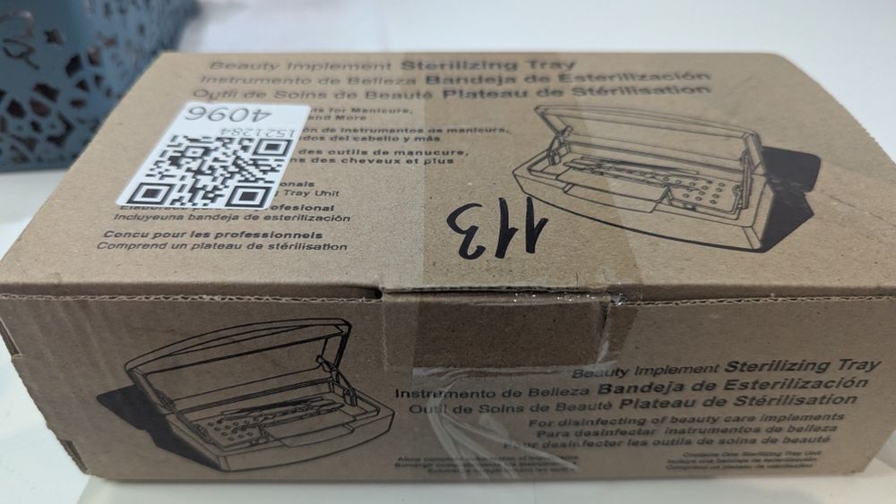 Контейнер стерилизатор для инструментов  плюс жидкость