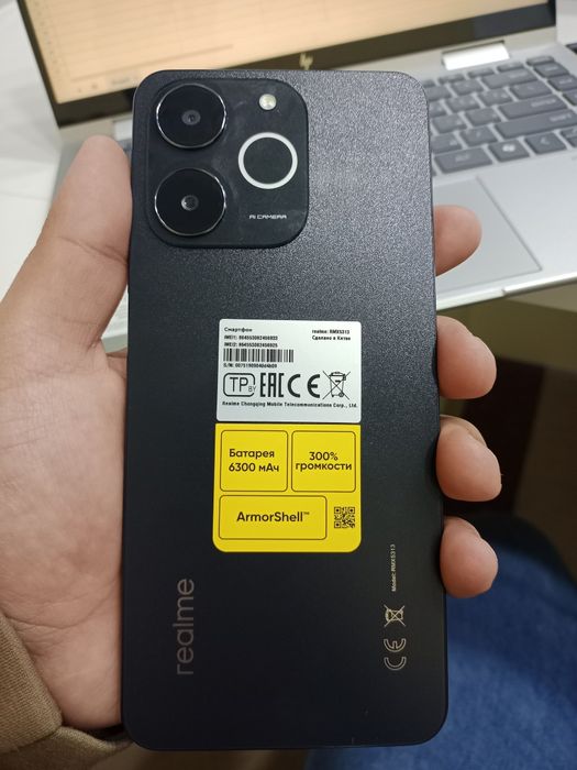Realme Note 70 yangi ochilgan ishlatilmagan xalos