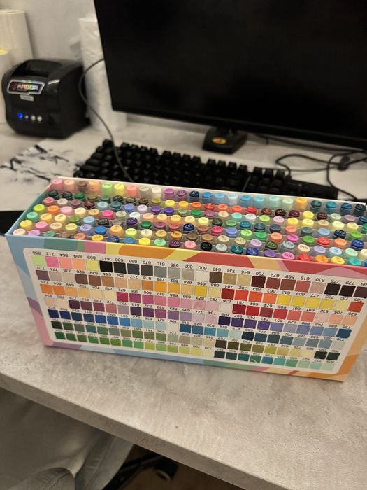 Маркеры guangna 168 цветов