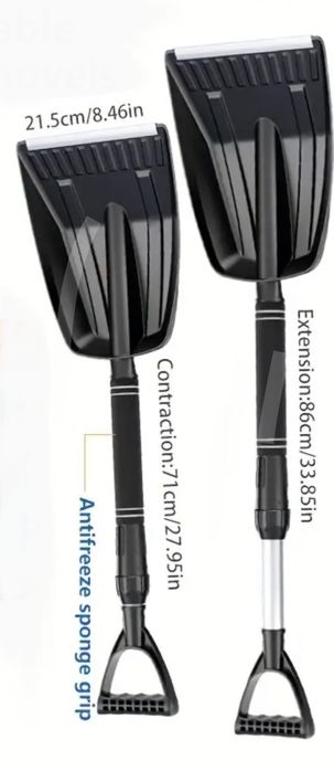 Lopata zăpadă + racleta auto pentru zăpadă