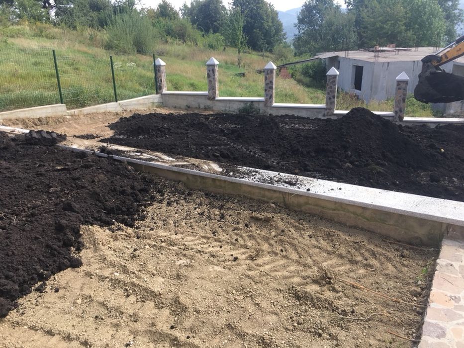 Pamant Negru Vegetal Gazon  Irigatii Gradini Amenajat