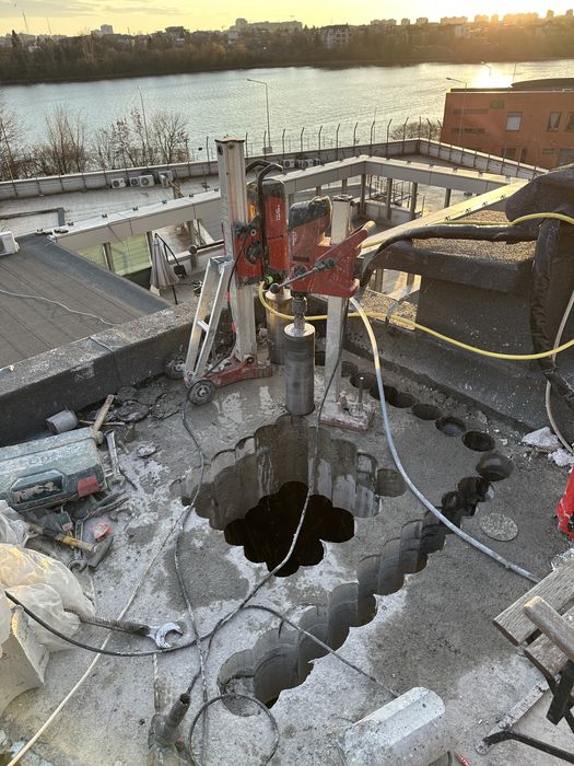 Gaura hota  centrala termica ac carotare taiere beton caramida  bca