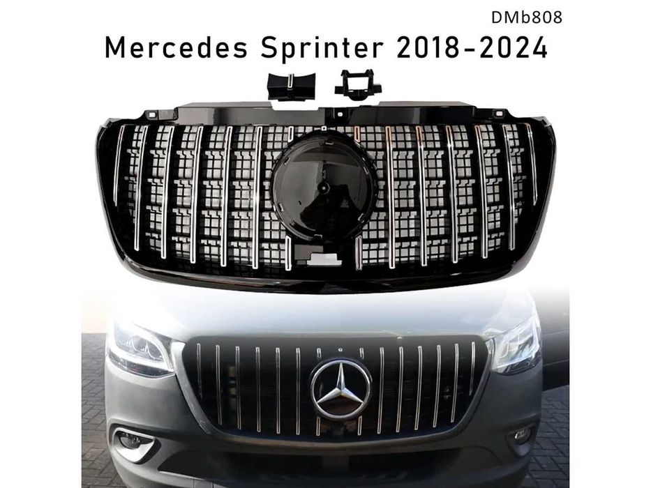 Grila fata GT Mercedes Sprinter W907 2018 - 2024