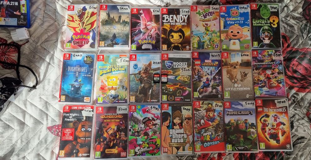 Nintendo switch игри